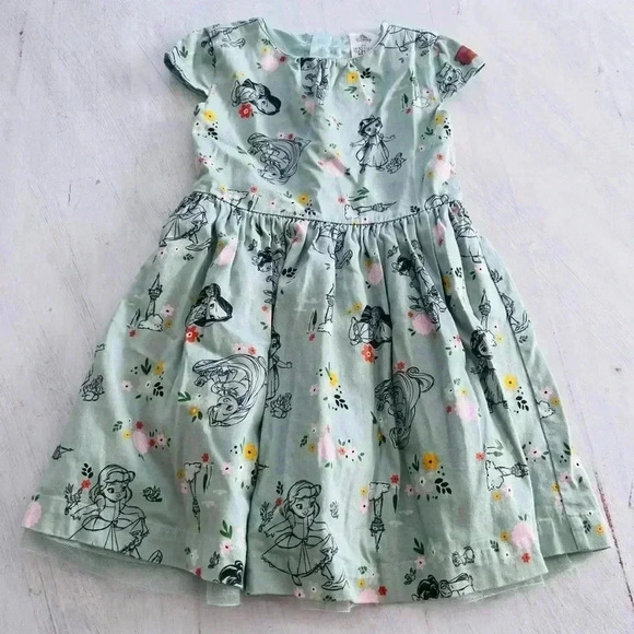 Disney Animators' Collection Princess Dress Size 5/6Y - Picture 4 of 13